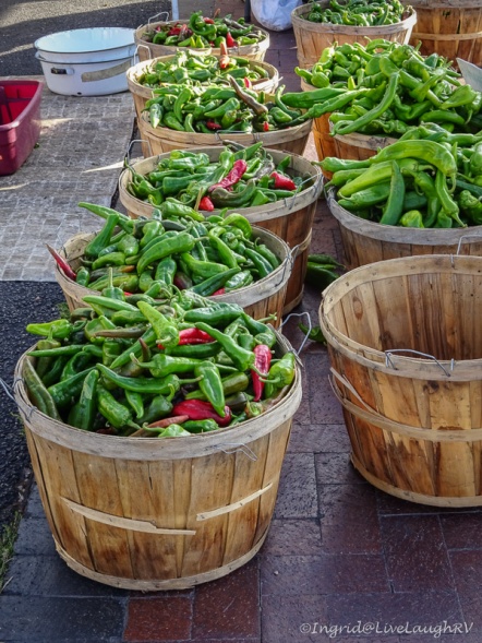 Santa Fe peppers and chili's
