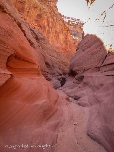 A slot canyon can be a challenge to photograph